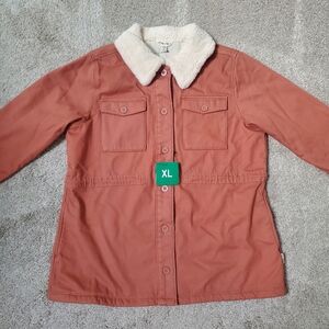 NWT Hang Ten Women's Jan Utility Jacket - XL - Terra Cotta